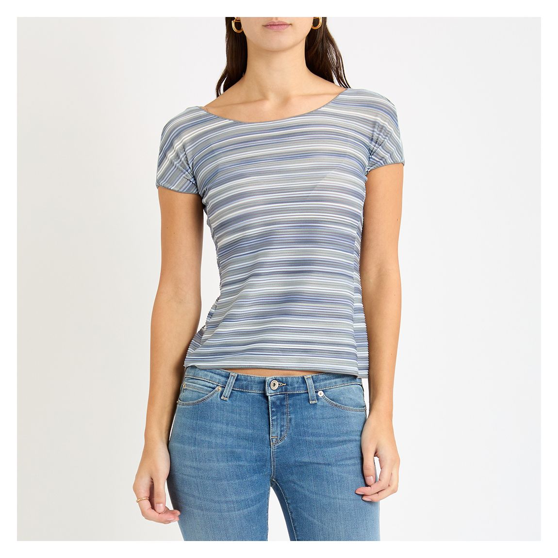 Blue Stripe T-Shirt main product photo