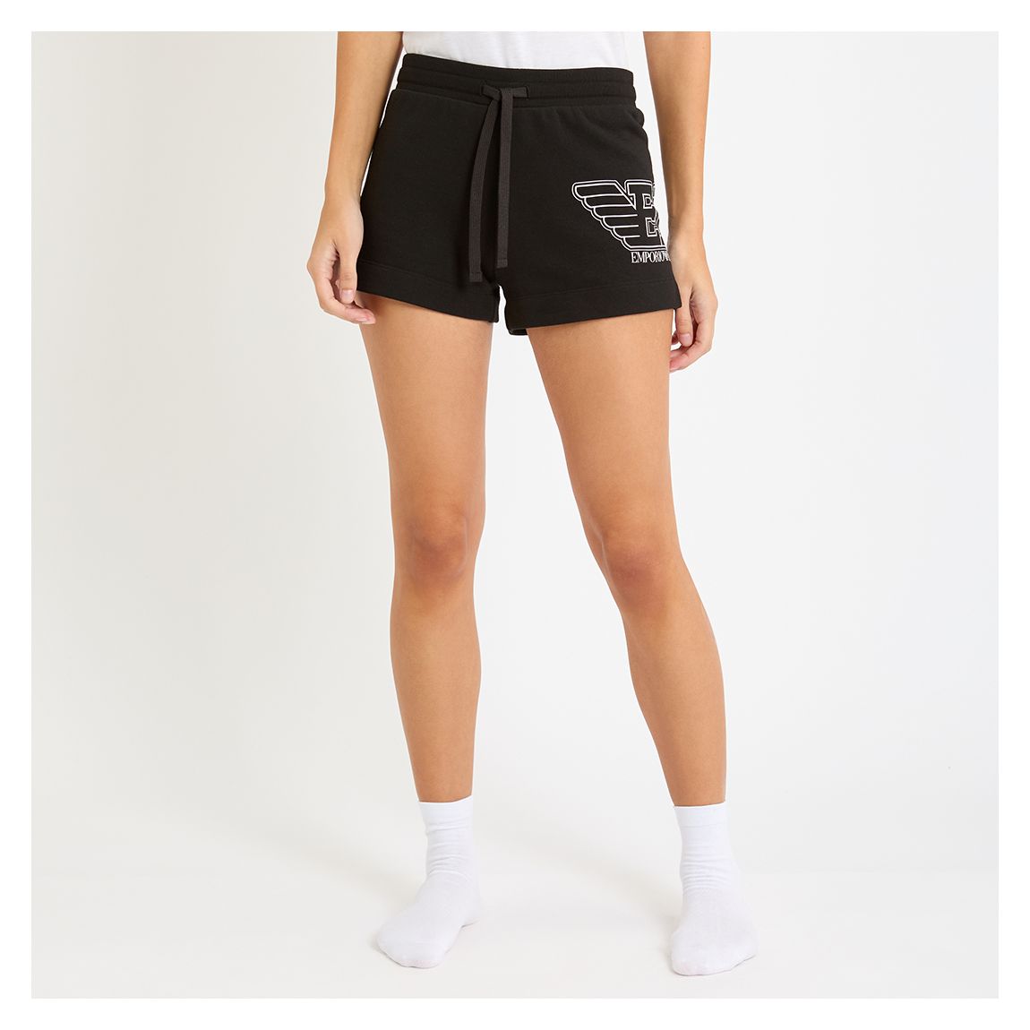Navy Logo Shorts main product photo