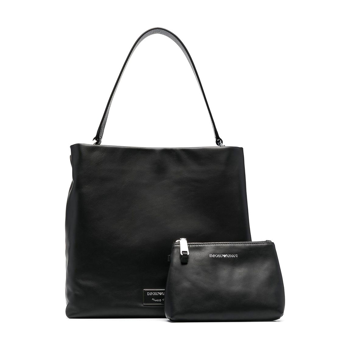 Black Large Shoulder Bag main product photo
