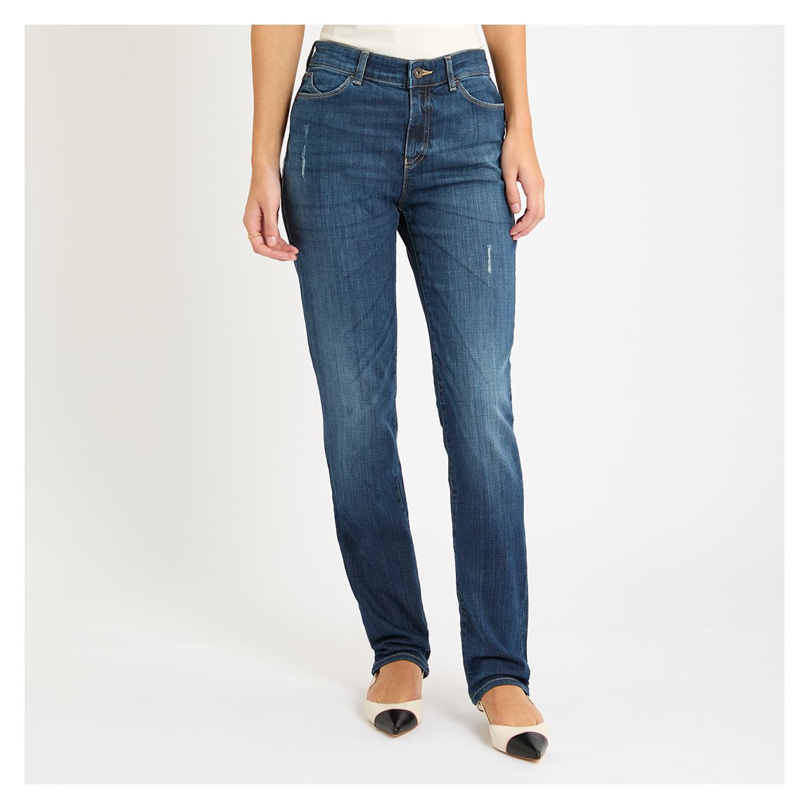Dark Blue Skinny Stretch Jeans main product photo