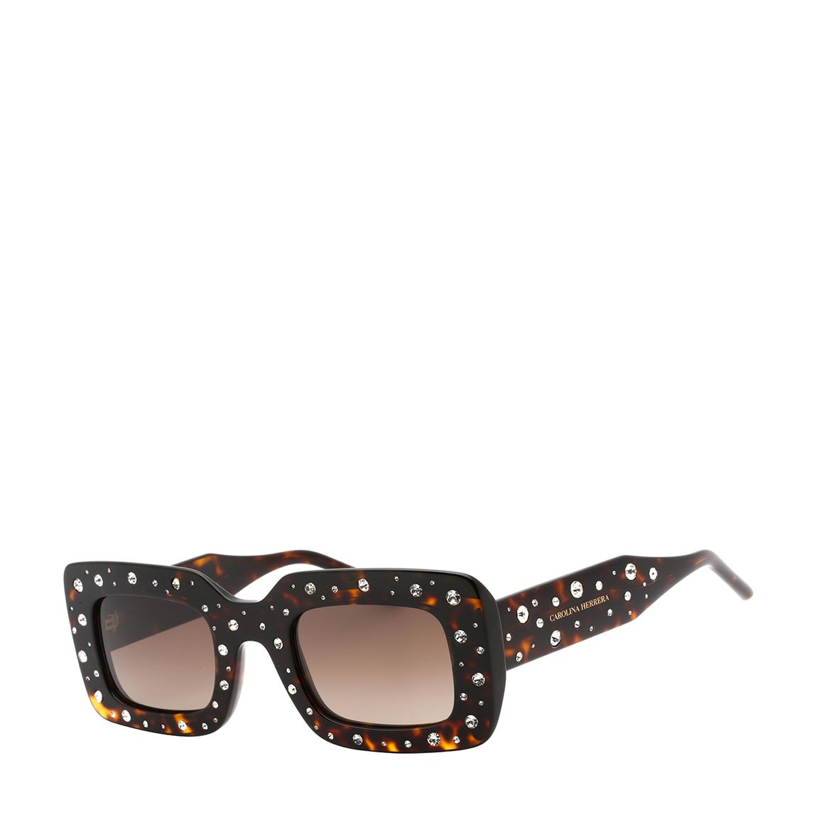 Women's Brown Carolina Herrera Sunglasses 50mm main product photo