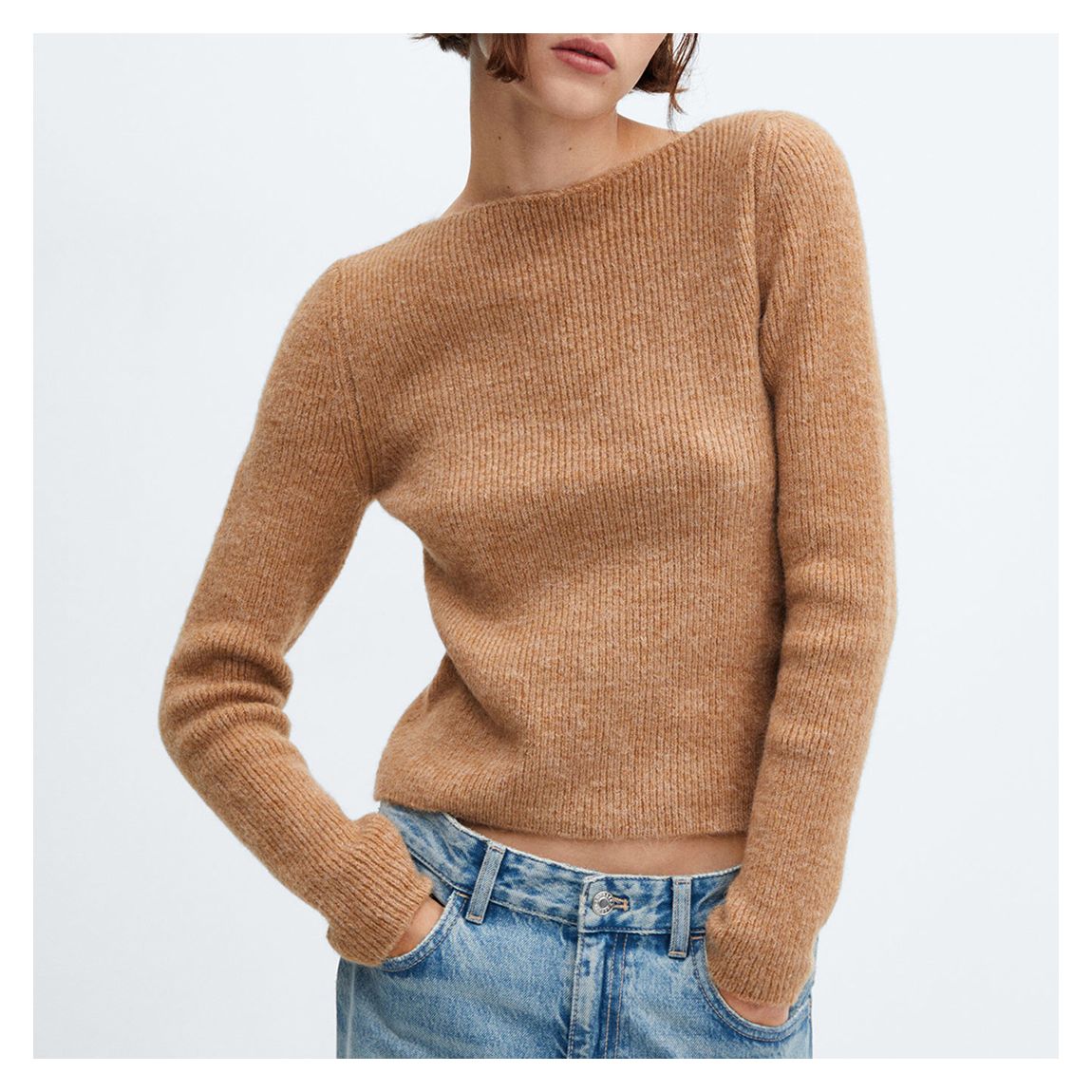 Brown Knitted Jumper main product photo