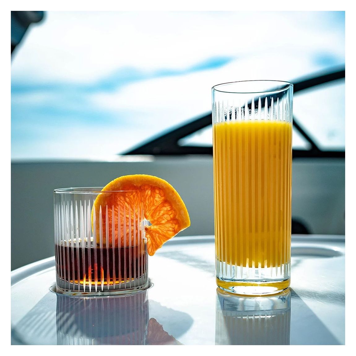 Set of 6 Long Drink Glasses, 405ml main product photo
