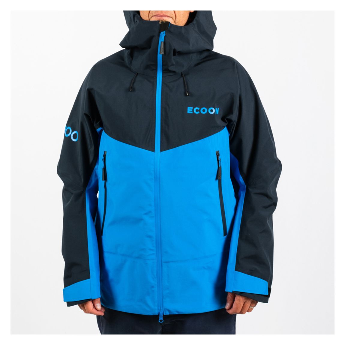 Blue Mens Mountain Ski Jacket main product photo