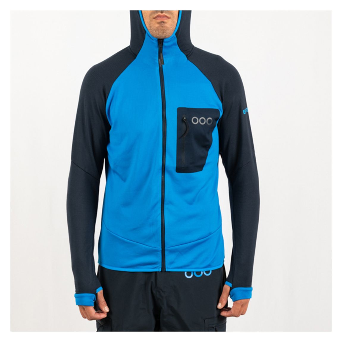 Blue Mens Eco Active Light Jacket main product photo
