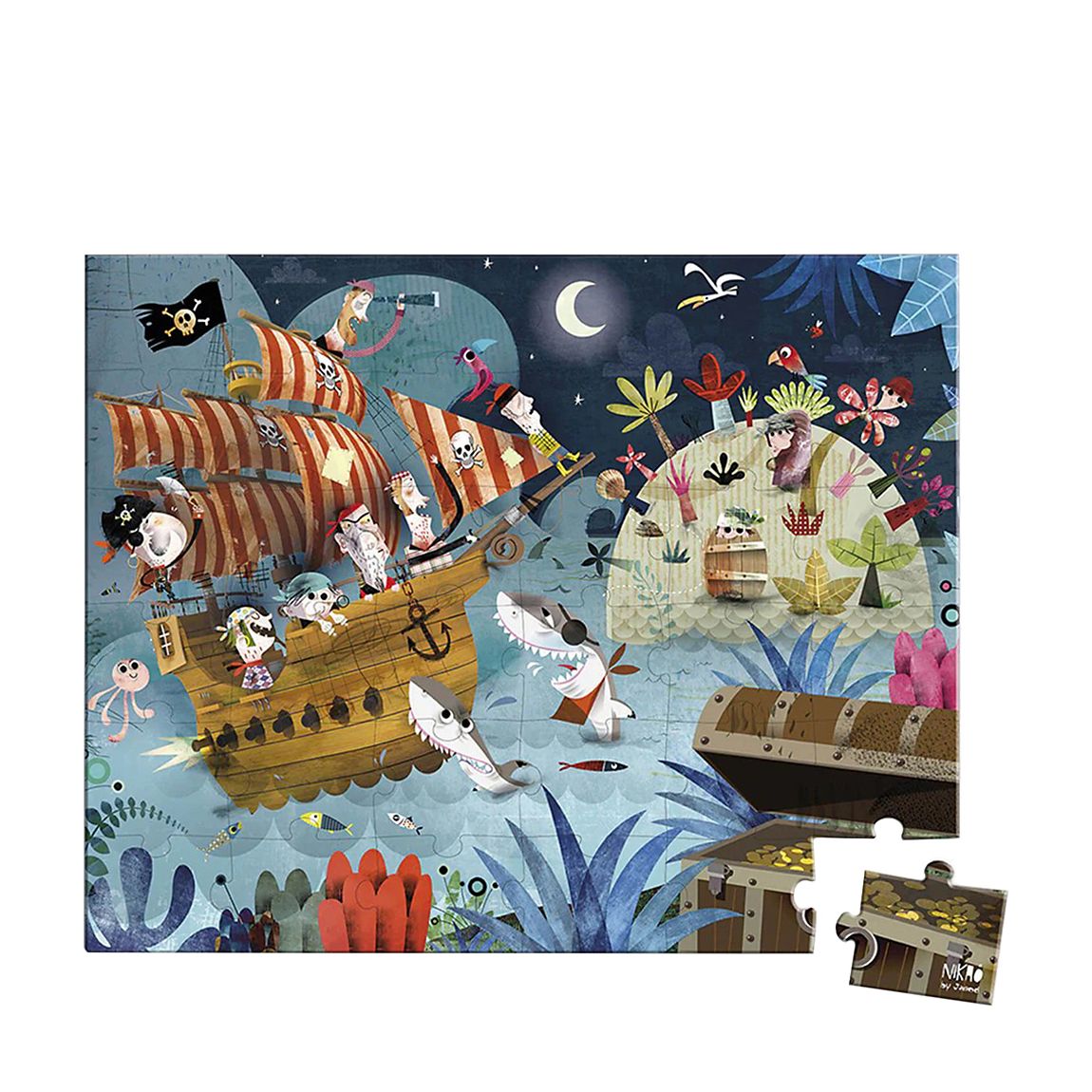 Treasure Hunt Puzzle, 36 Pieces main product photo