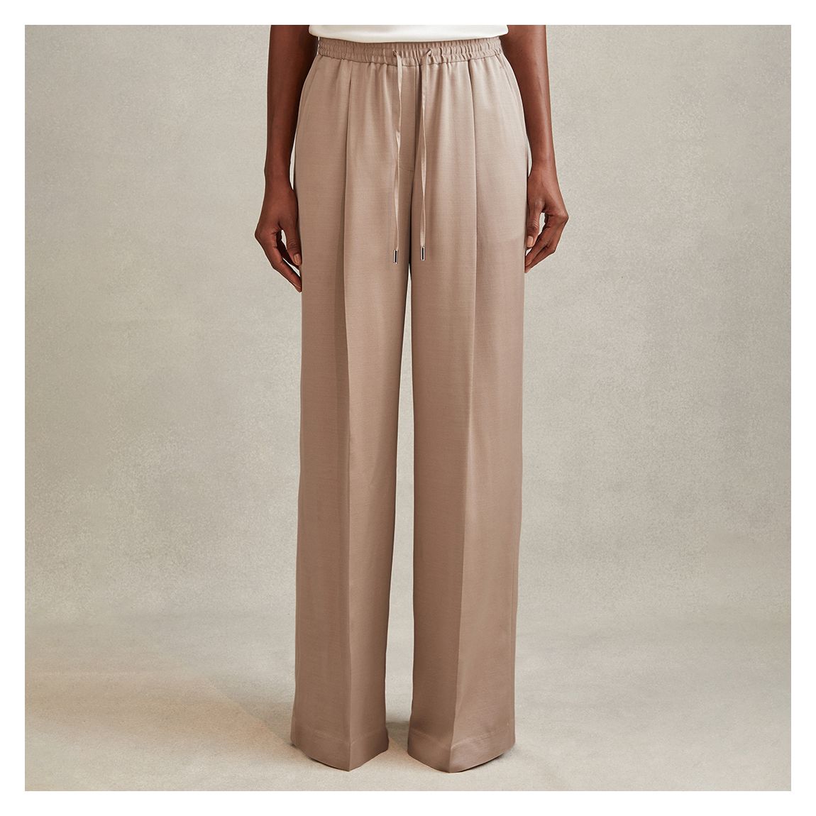 Gold Cole Wide Leg Trousers main product photo