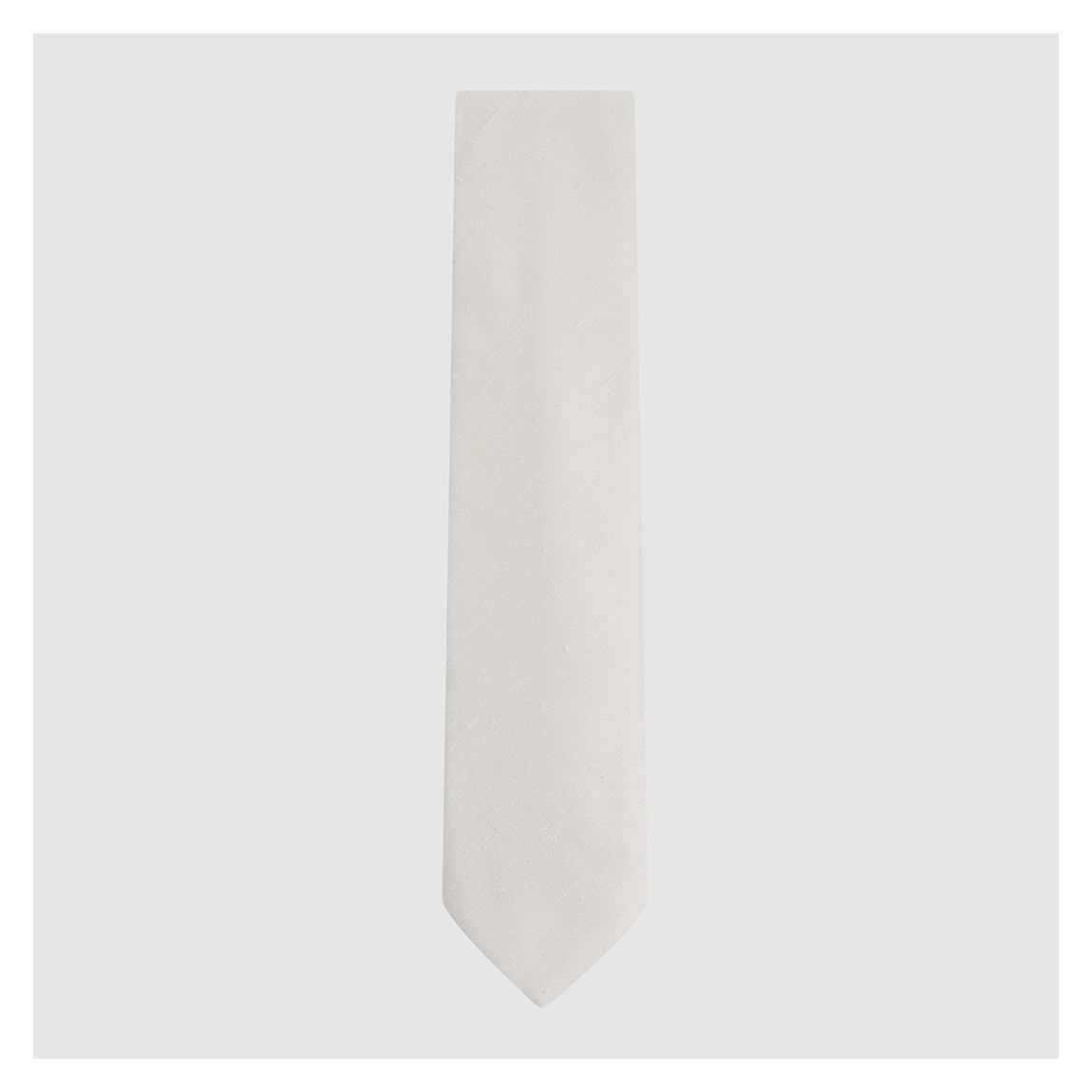 Cream Giotto Textured Silk Blend Tie main product photo