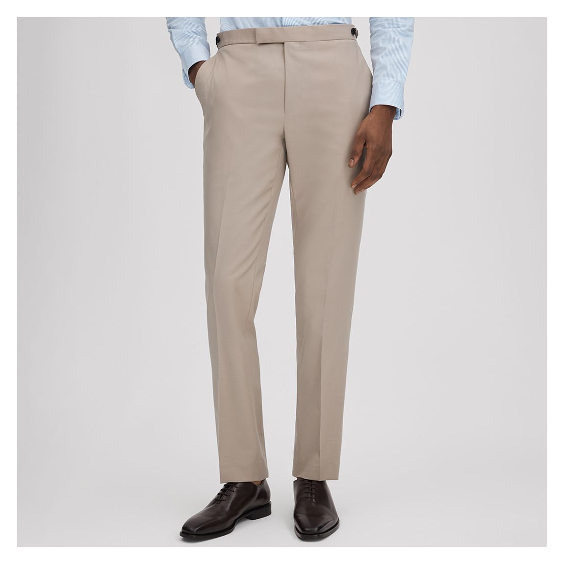 Stone Dillon Wool Blend Trousers main product photo