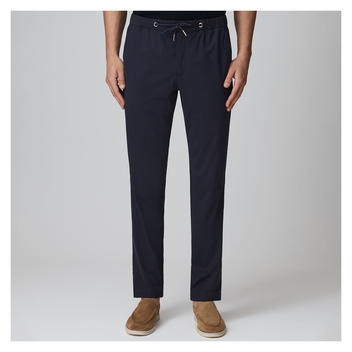 Navy Slipstream Technical Drawstring Trousers main product photo