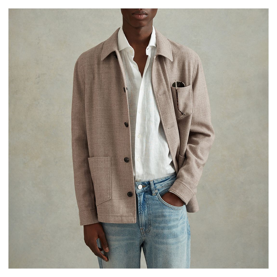 Stone Cart Wool Blend Jacket main product photo