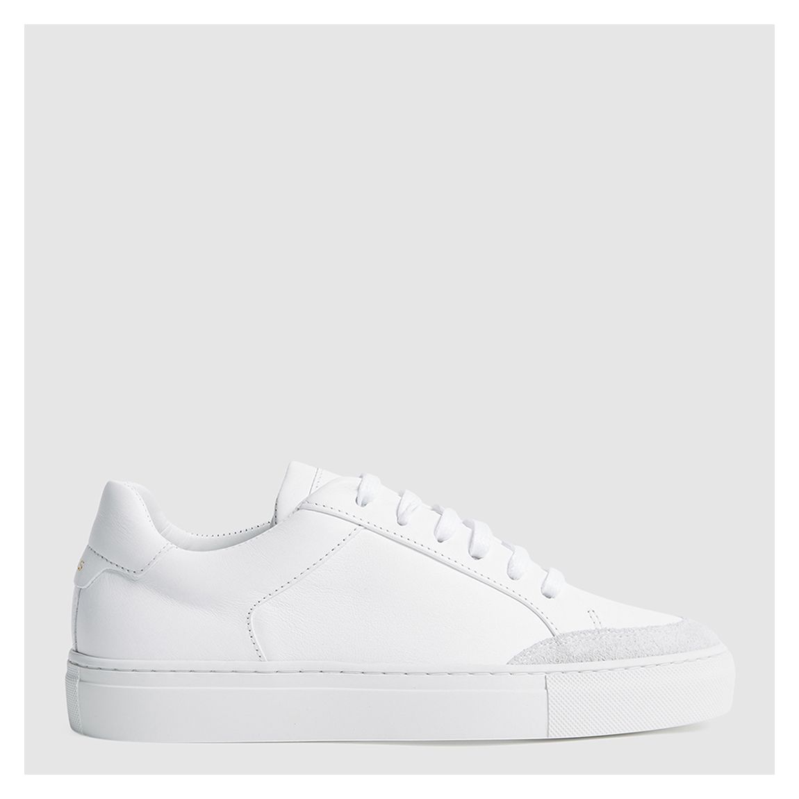 White Ashley Low Top Trainers main product photo