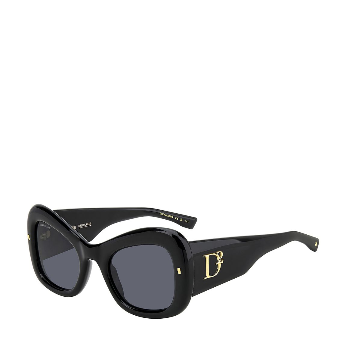 Blue Gold Butterfly Sunglasses 54mm main product photo
