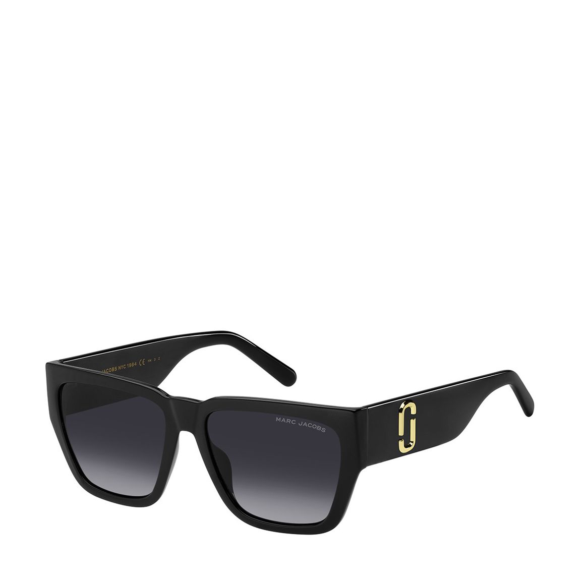 Blue Gold Rectangular Sunglasses 57mm main product photo
