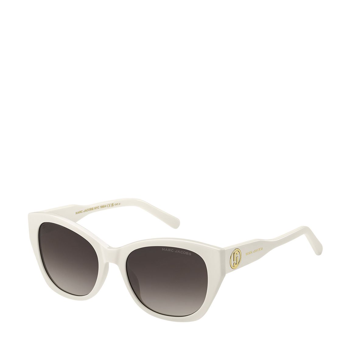 Blue Gold Rectangular Sunglasses 55mm main product photo