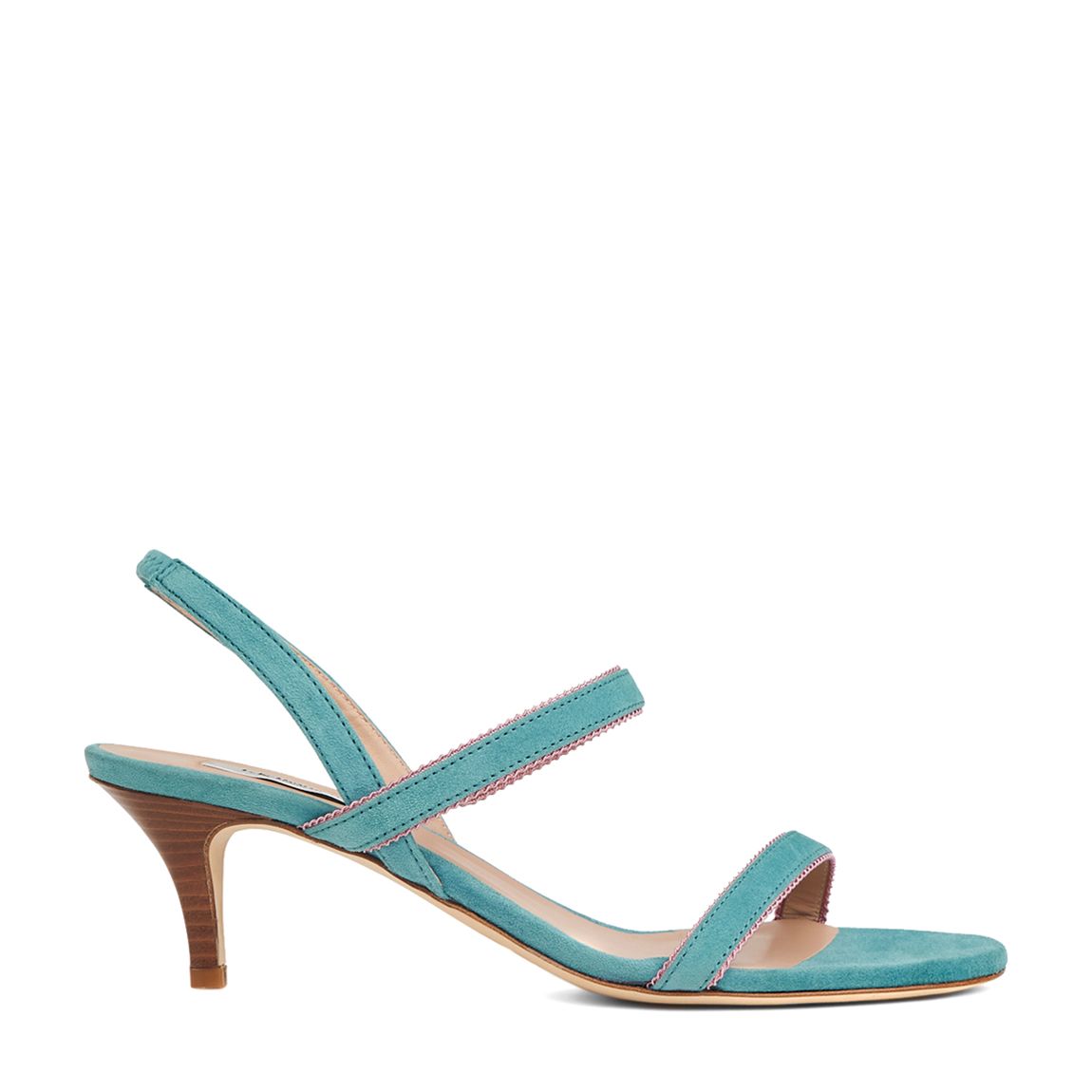 Light Blue Suede Nala Sandals main product photo