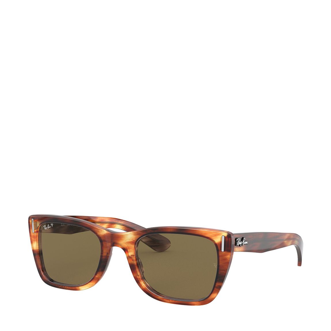 Striped Havana Caribbean Sunglasses 52mm main product photo