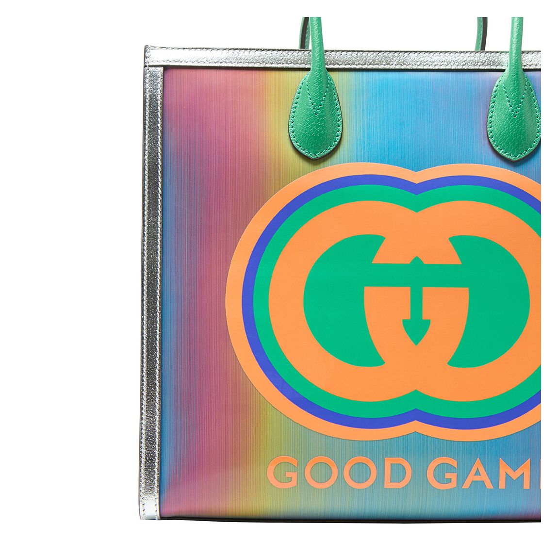 Gucci Silver Good Game Tote Bag main product photo