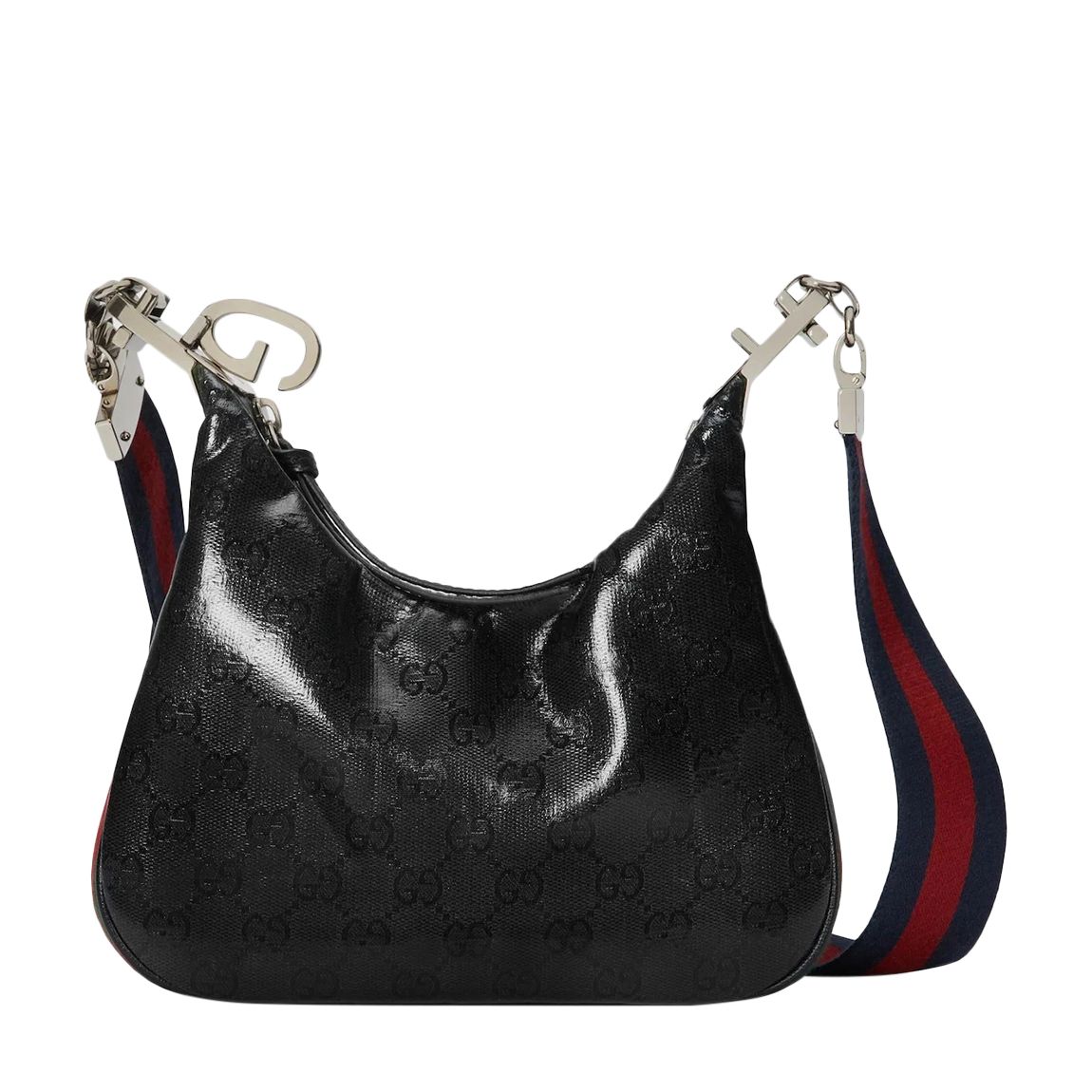 Gucci Black Attache Small Shoulder Bag main product photo