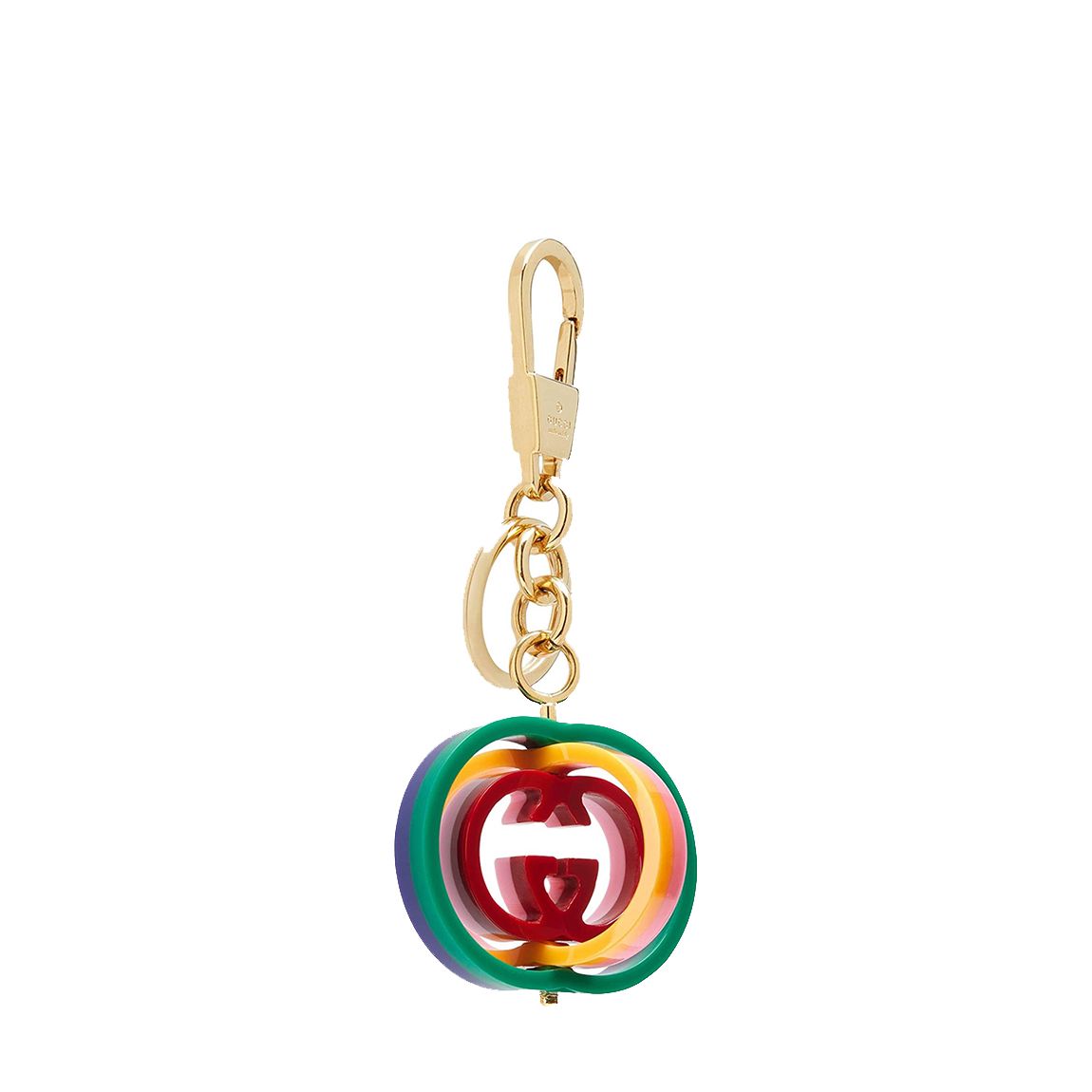 Gucci Pink Interlocking G Keyring main product photo