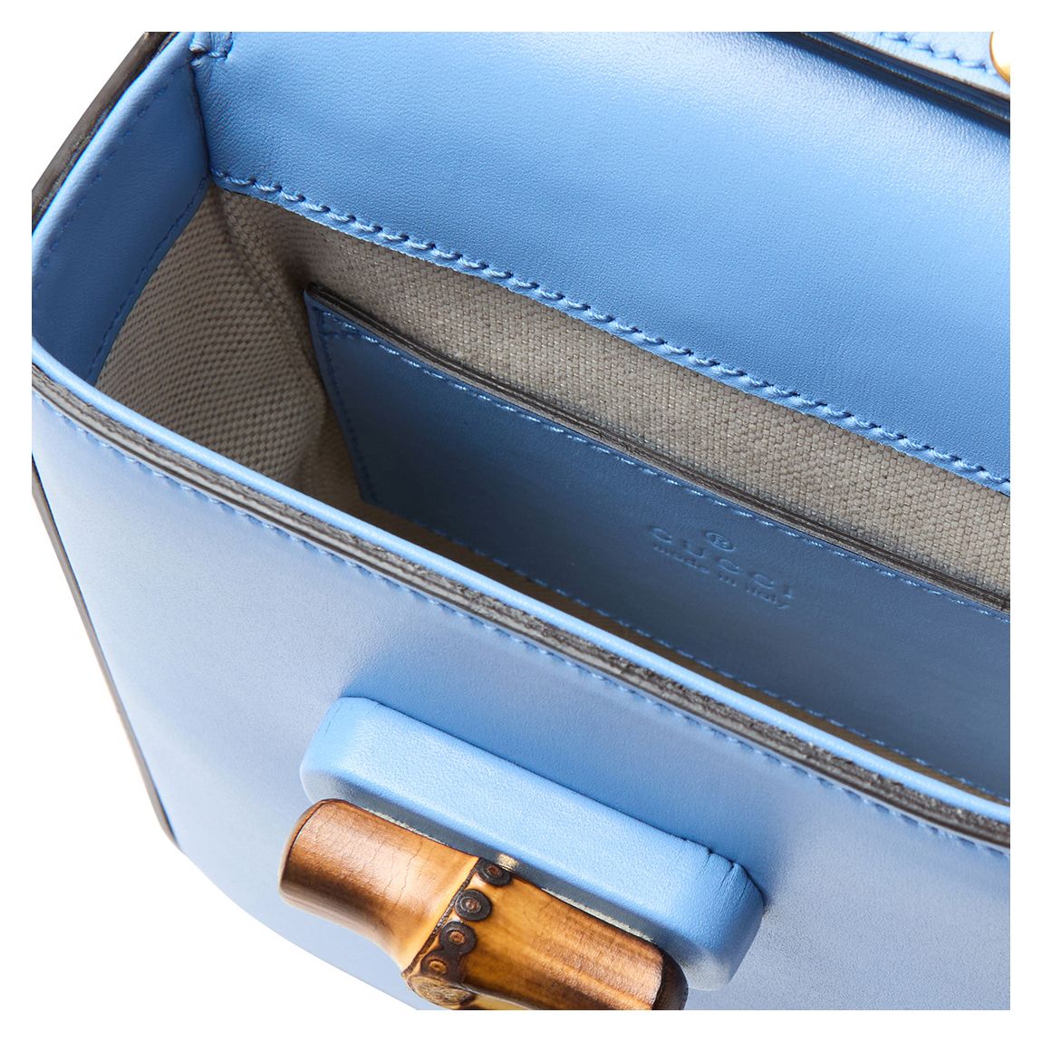 Gucci Bamboo Blue Mini Handbag main product photo