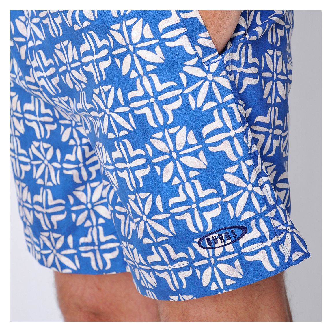 Blue Southbay Printed Swimshorts main product photo