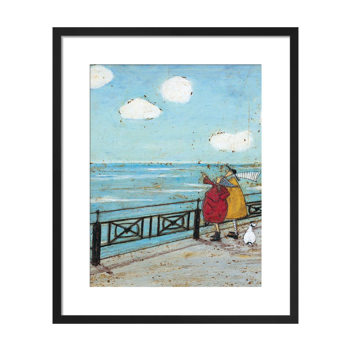 Her Favourite Cloud 30x40cm Framed Print main product photo