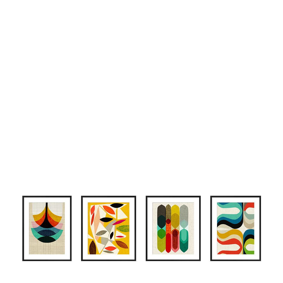 Set Of 4 Inaluxe Collection Framed Prints main product photo