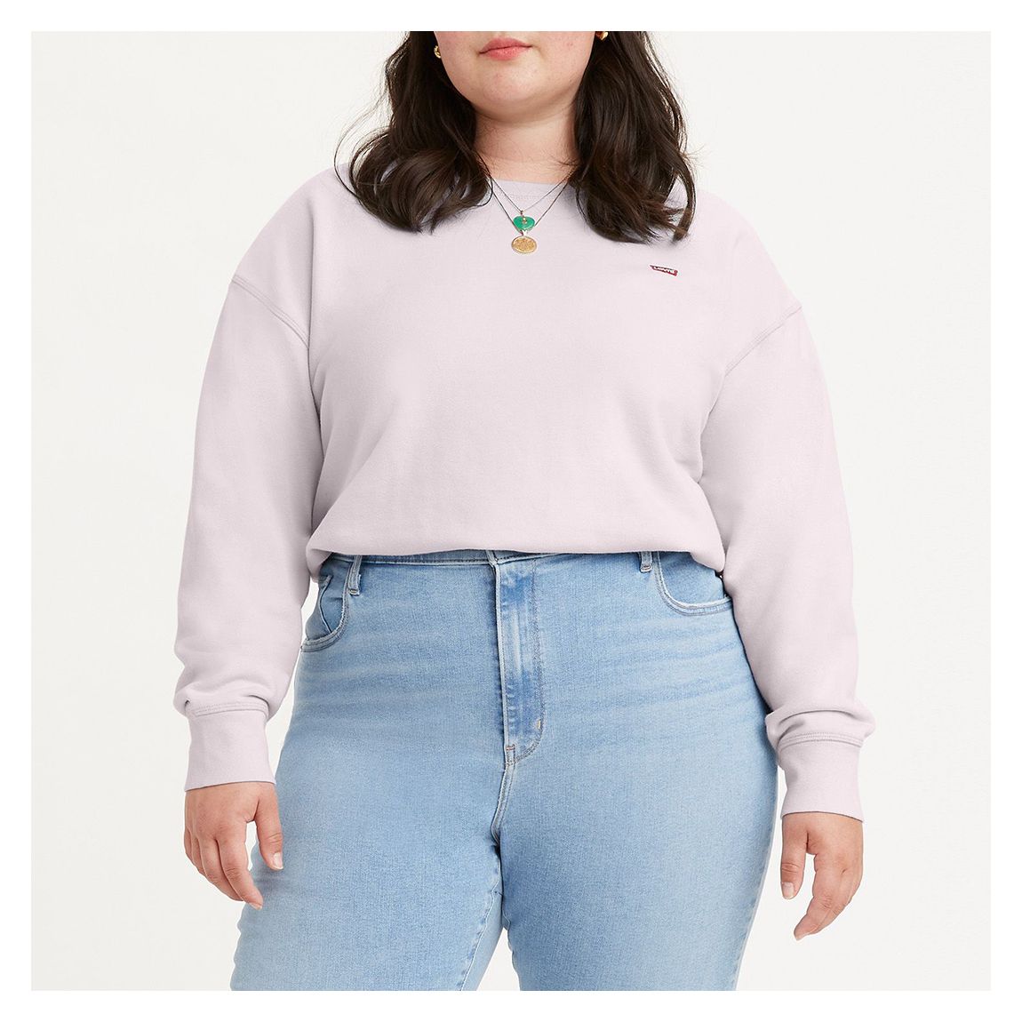 Lilac Standard Cotton Sweatshirt main product photo