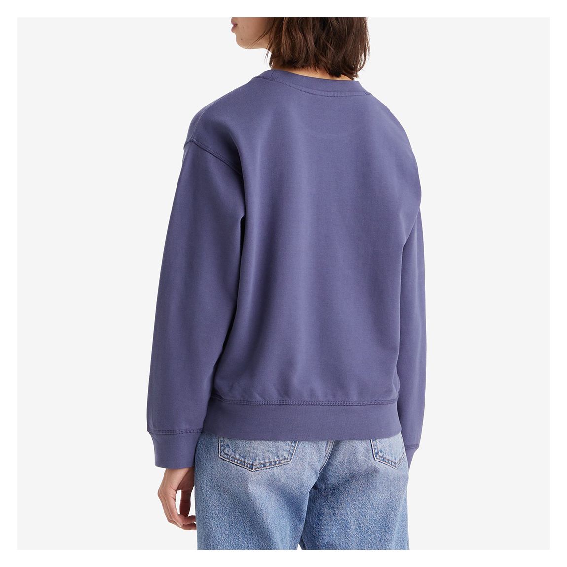 Blue Standard Cotton Sweatshirt main product photo