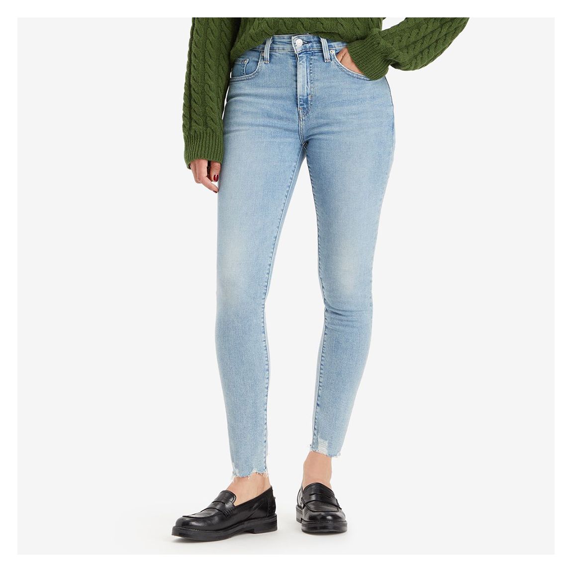 Light Wash 721™ High Rise Skinny Jeans main product photo
