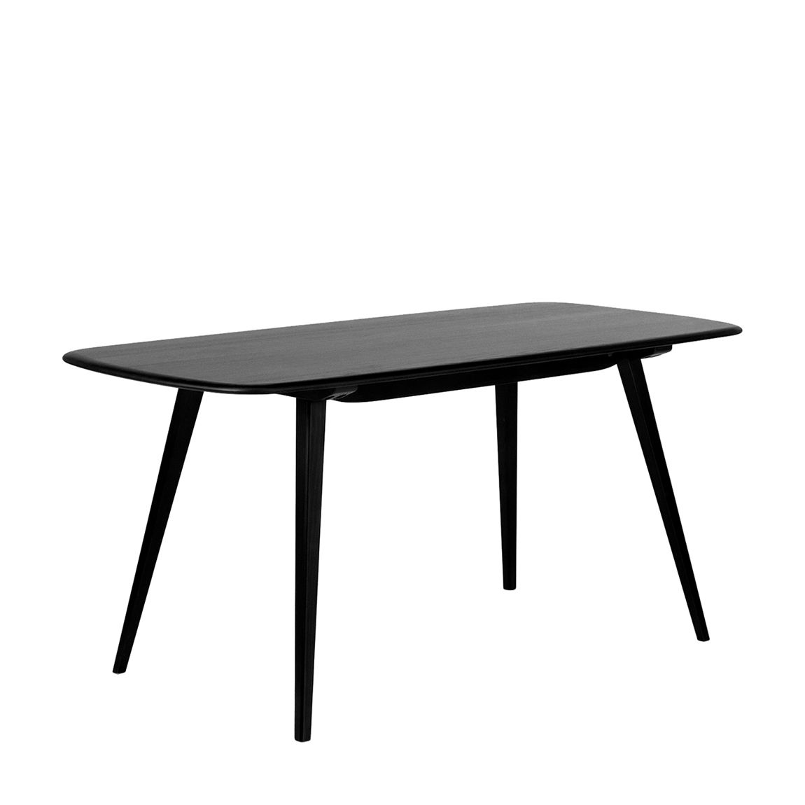 Plank Dining Table, Black main product photo