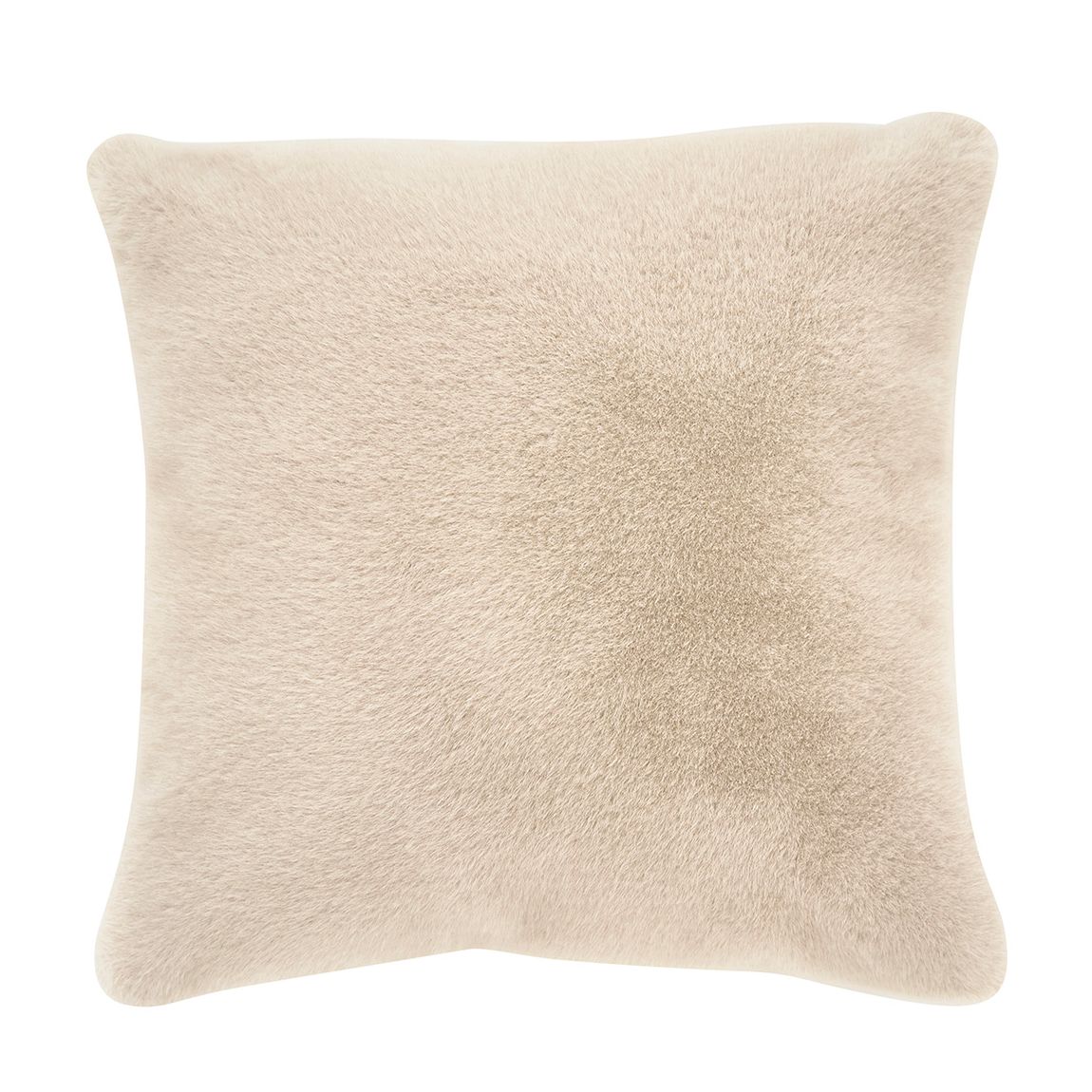 Ashford Faux Fur Cushion 50x50cm, Natural main product photo