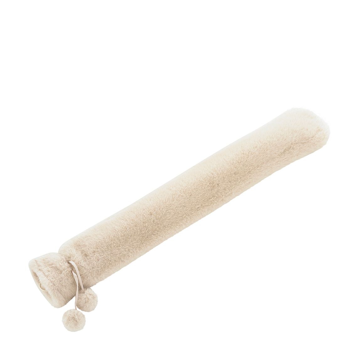 Ashford Faux Fur Long Hot Water Bottle 73x13cm, Natural main product photo