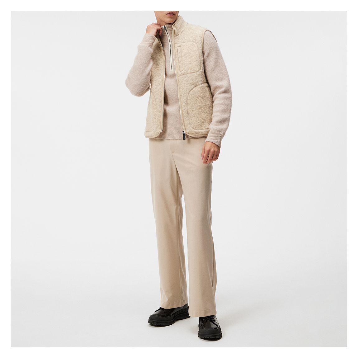 Brown Dustin Wool Blend Jacket main product photo