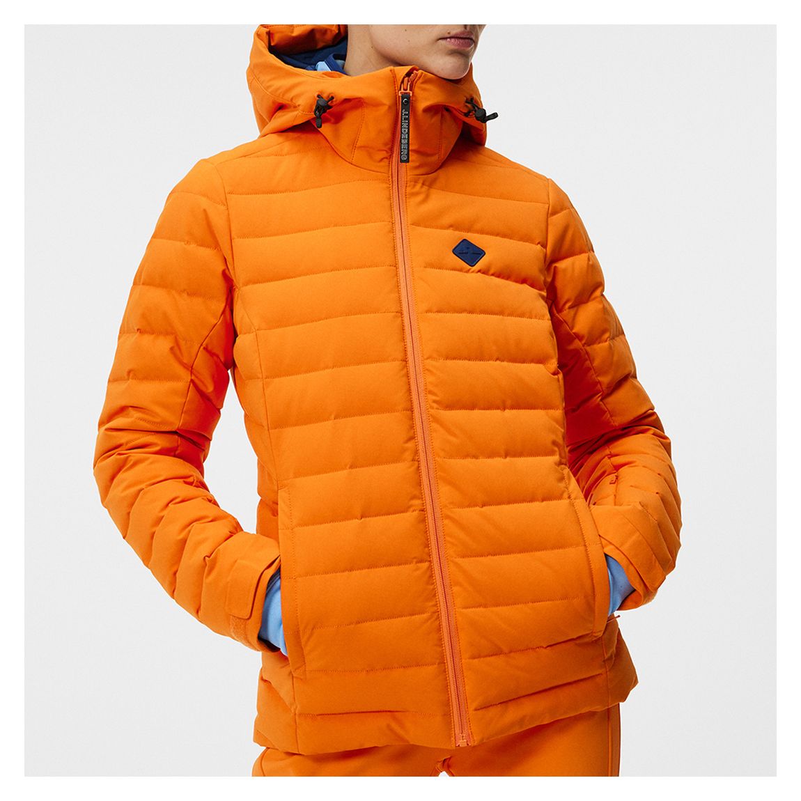 Orange Womens Thermic Waterproof Jacket main product photo