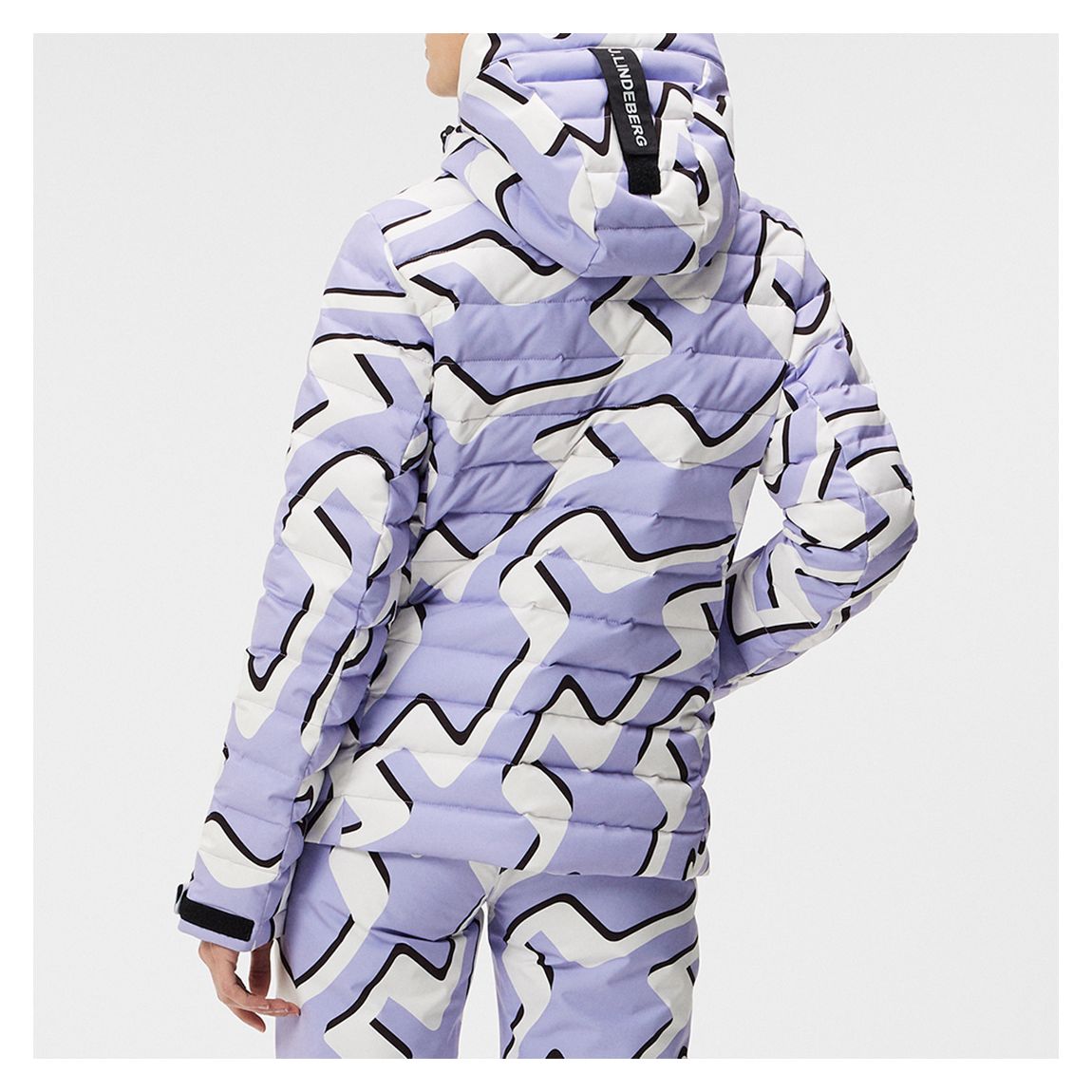 Purple Womens Waterproof Thermic Jacket main product photo