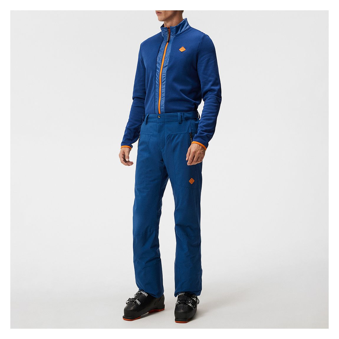 Blue Mens Clarke Waterproof Trousers main product photo