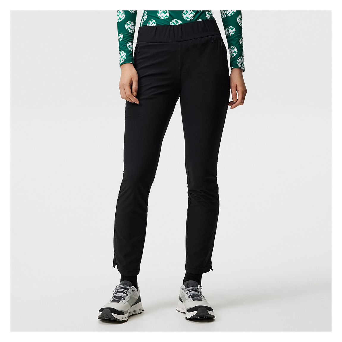 Black Womens Nea Pull On Golf Trousers main product photo