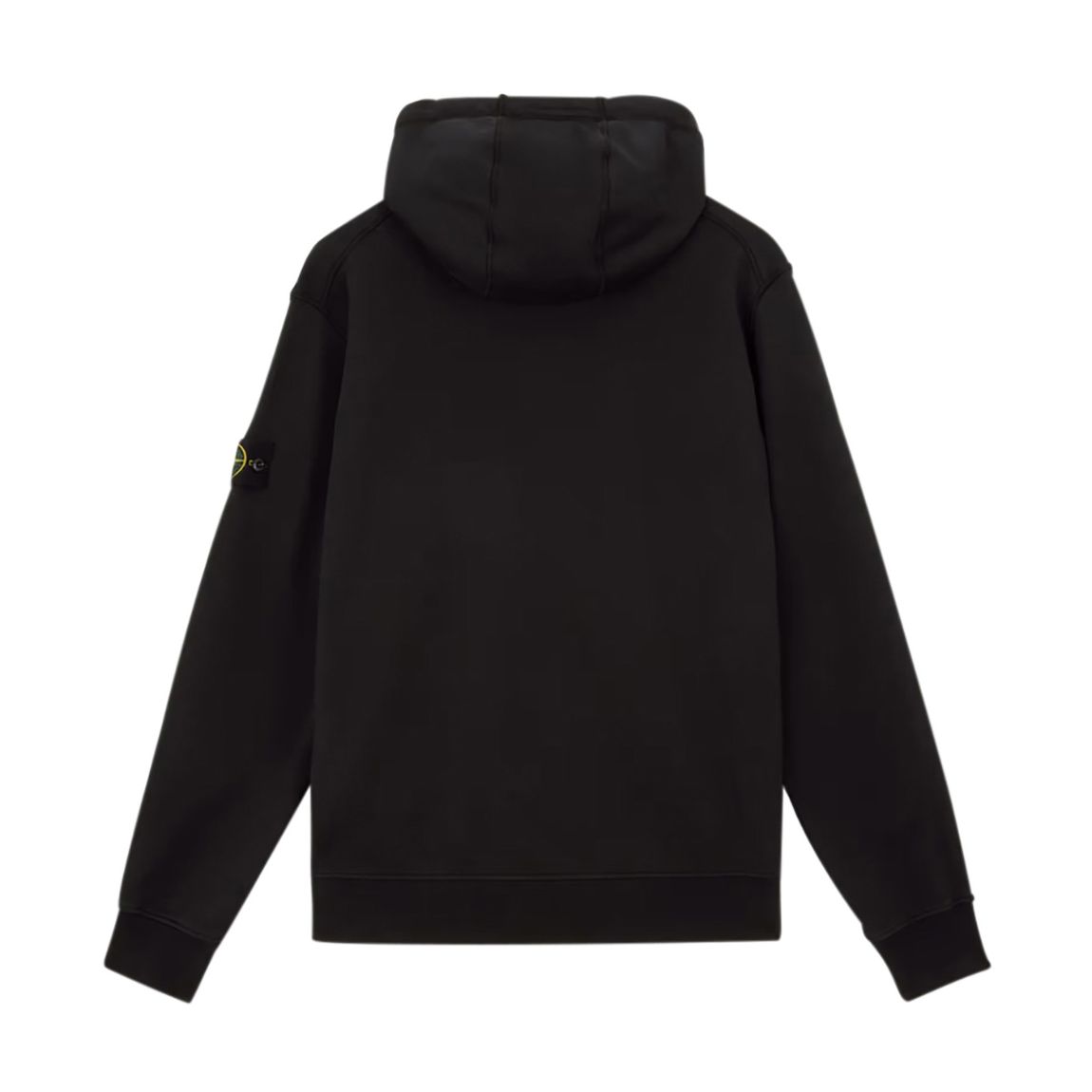 Black Zip Fleece Cotton Hoodie main product photo