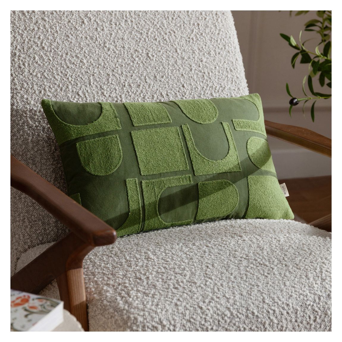 Caval 50x50cm Cushion, Mono main product photo