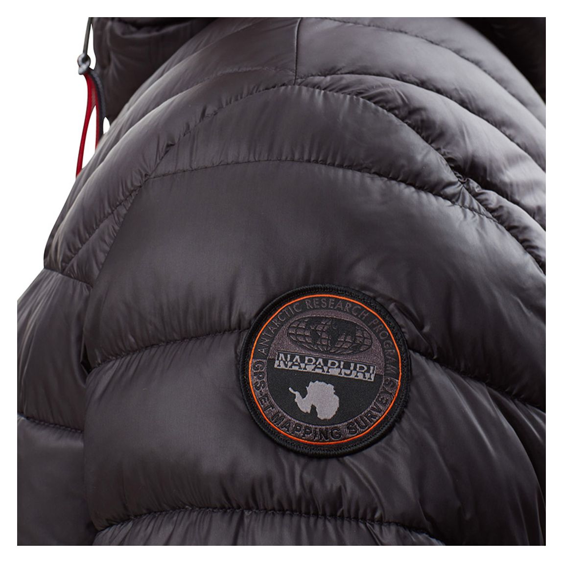 Black Aerons Puffer Jacket main product photo