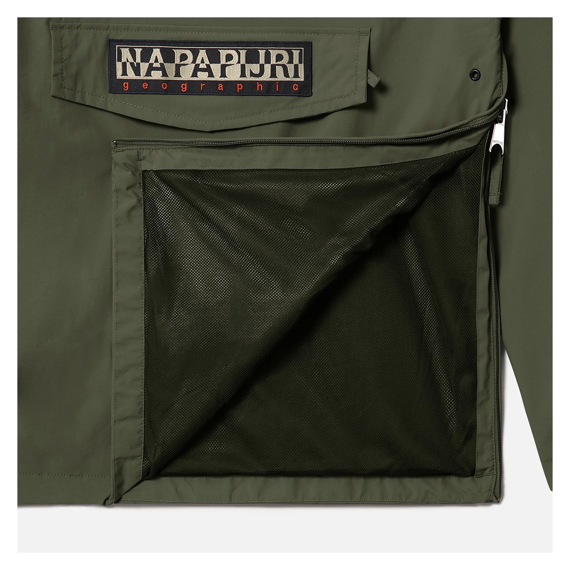 Khaki Rainforest Anorak Jacket main product photo