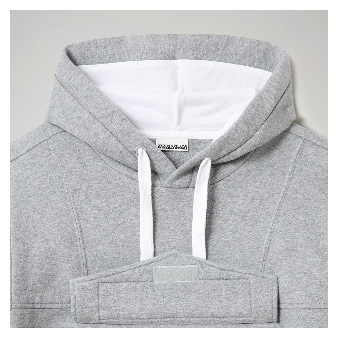 Grey Front Pocket Hoodie main product photo