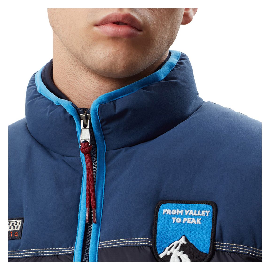 Navy Aric Gilet main product photo