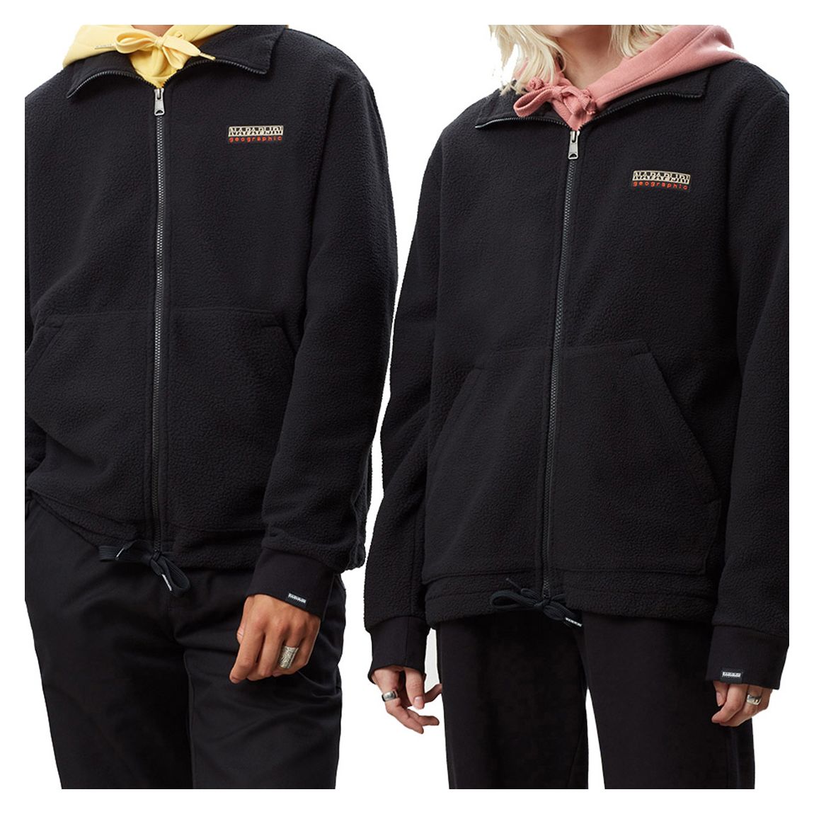 Black Tase Polar Lined Hoodie main product photo