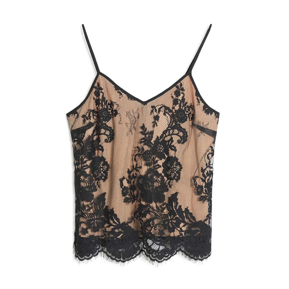 Black Lace Cami Top main product photo