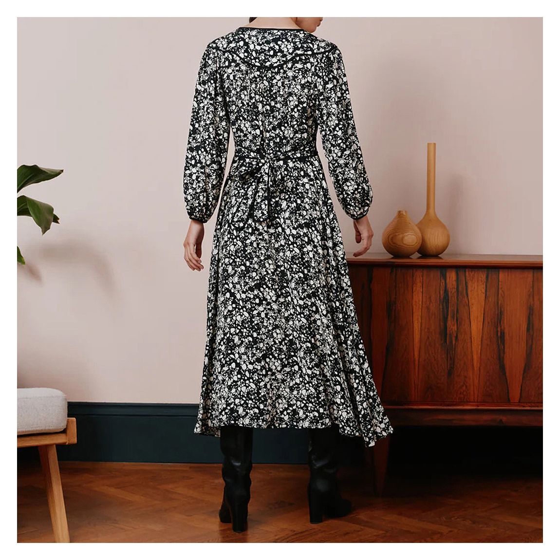 Black Pebble Maxi Dress main product photo