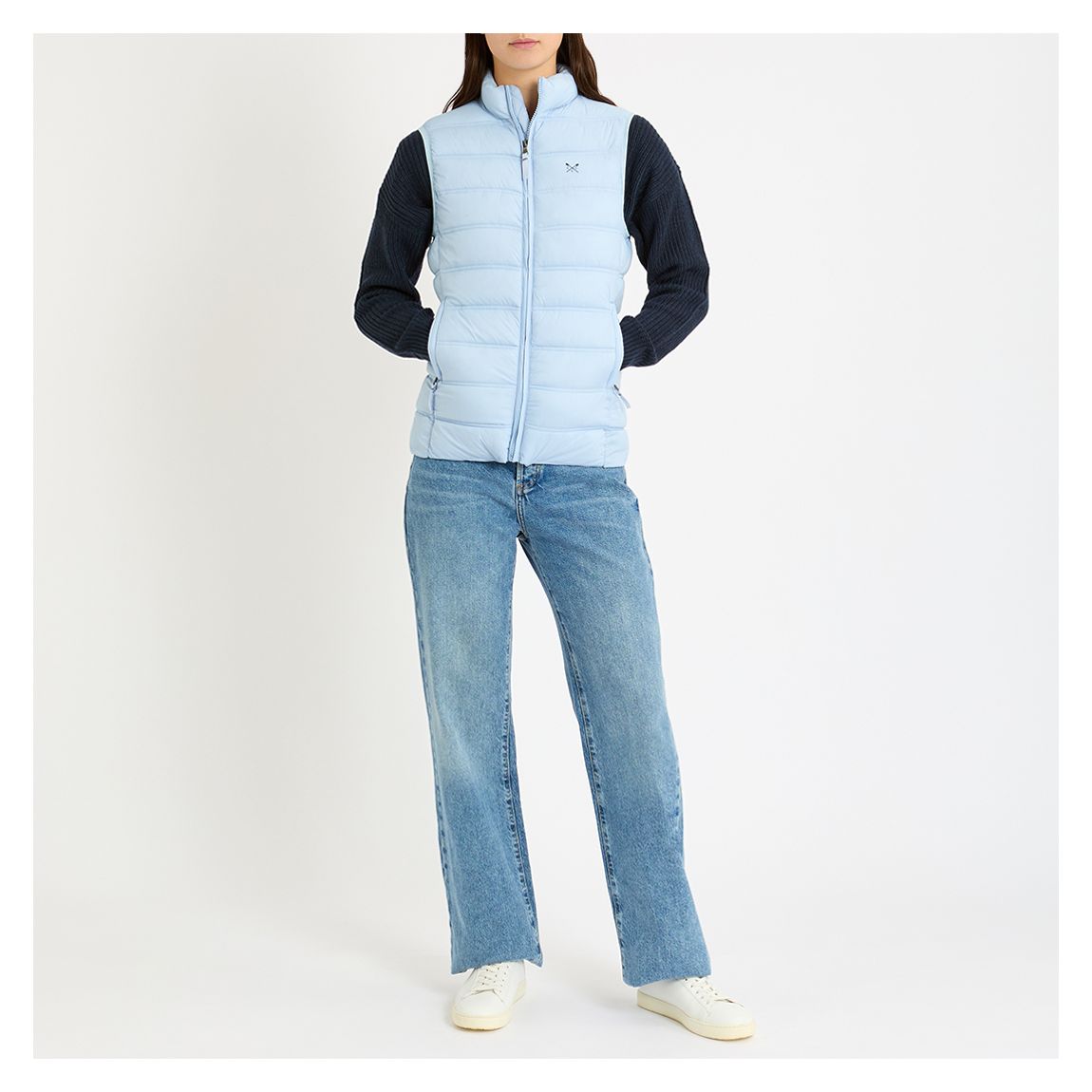Blue Padded Gilet main product photo