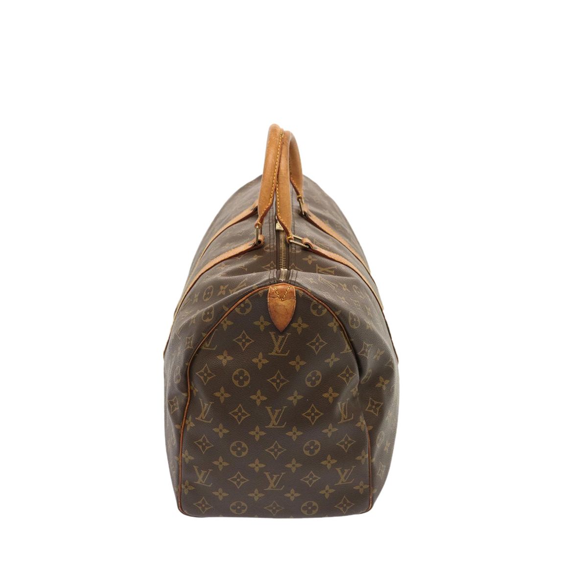 Brown Keepall 50 Travel Bag - B main product photo